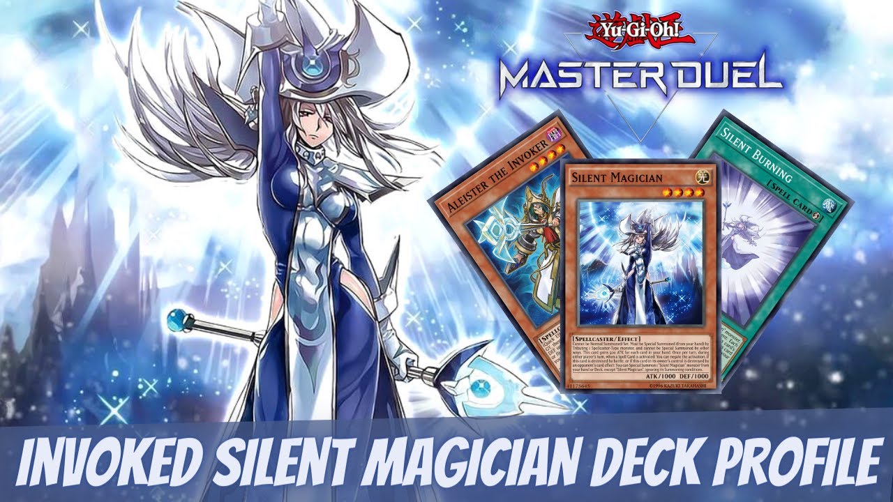BEST WAIFU DECK OF MASTER DUEL! - INVOKED SILENT MAGICIAN DECK PROFILE