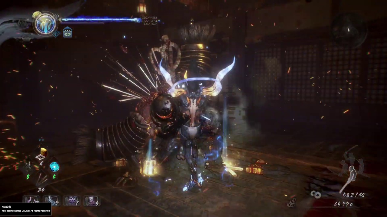 仁王2 NIOH2 柴田勝家 不穿裝 無傷 太刀 No Damage