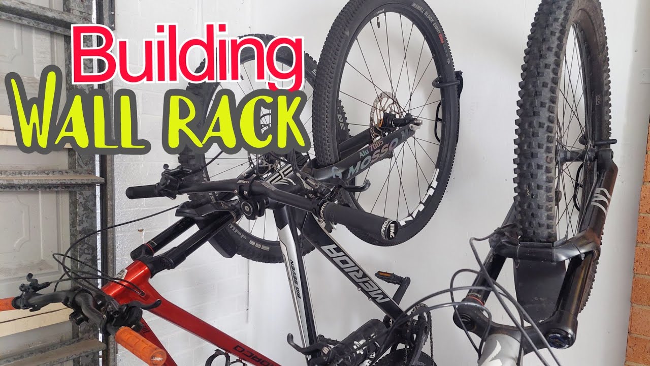 Building a simple Wall Rack for my bikes