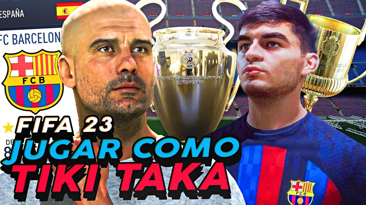 COMO JUGAR como EL BARCELONA de GUARDIOLA en FC 24 🔥 | Afat