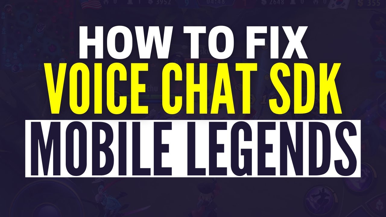 Как исправить SDK голосового чата в Mobile Legends (2025)