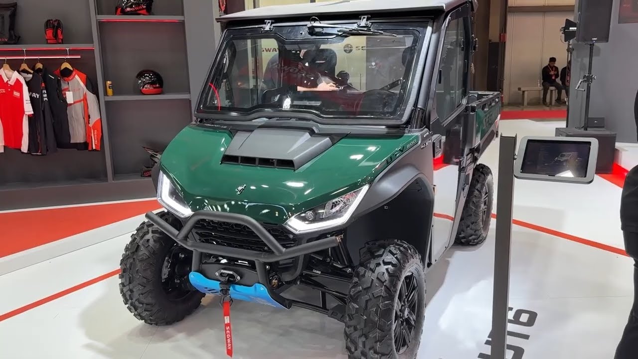 Обзор Segway UTV 600 2026 на выставке EICMA 2025