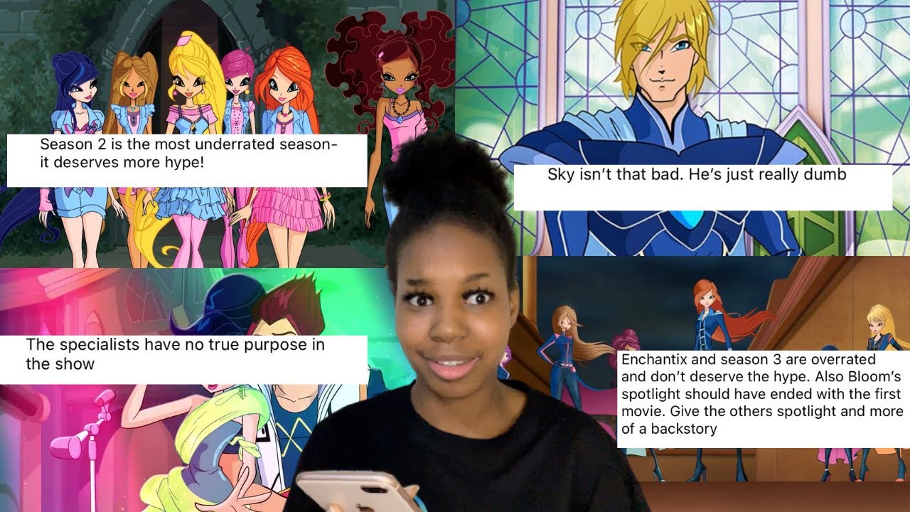 ЧИТАЮ ВАШИ НЕПОПУЛЯРНЫЕ МНЕНИЯ О WINX CLUB