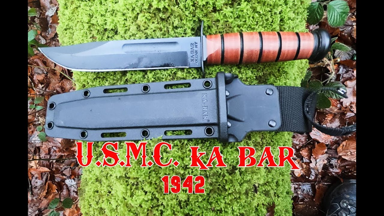 ka bar USMC utility knife / test and review