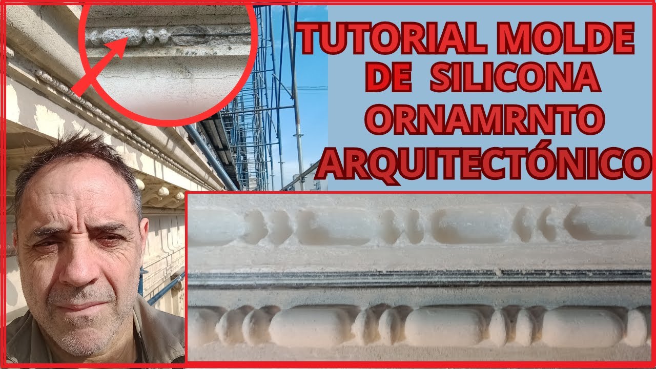 Tutorial Molde de Silicona  Ornamento Arquitectónico