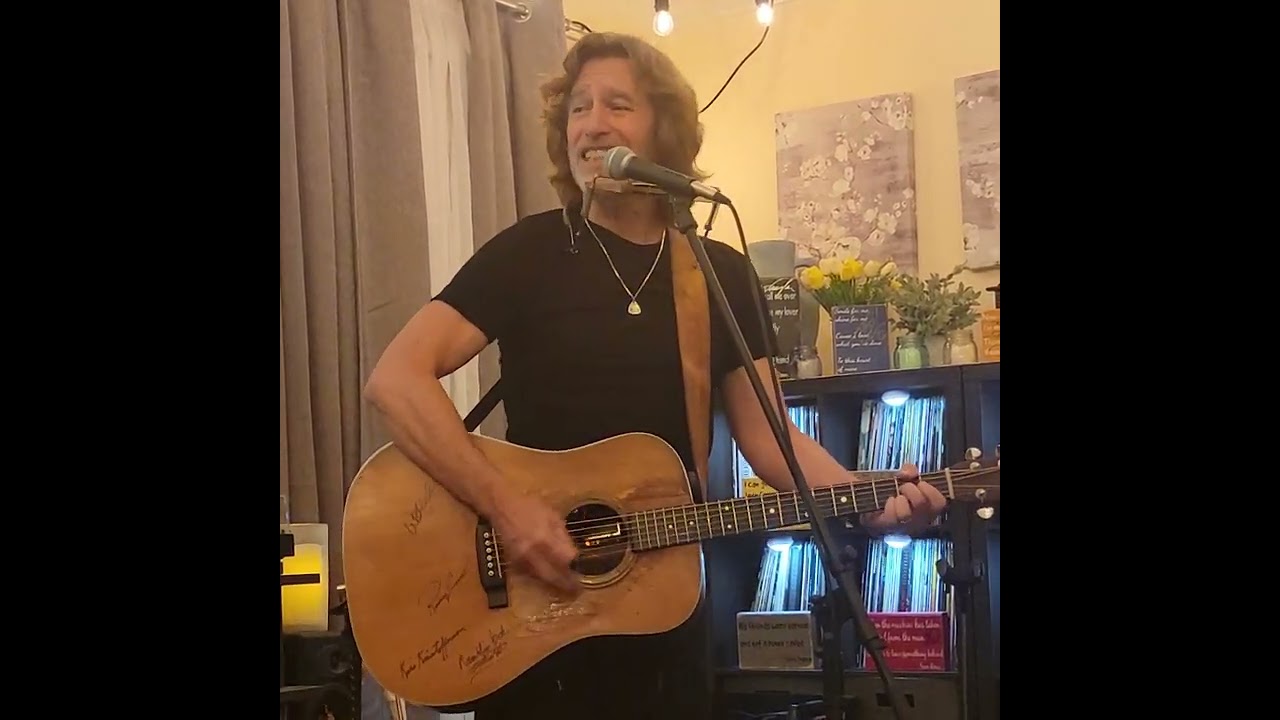 Me and Dan - John Flynn at Stone Turtle House Concerts, May 2023