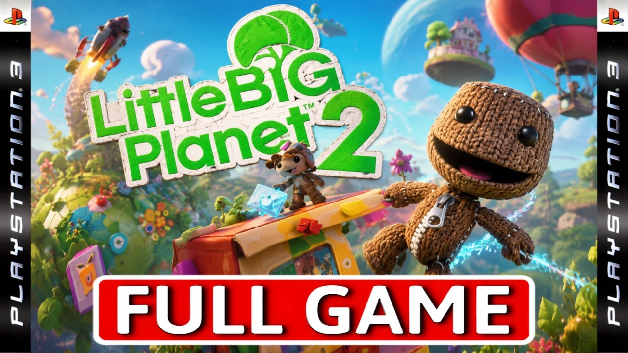 Little Big Planet 2 - FULL GAME Walkthrough Longplay