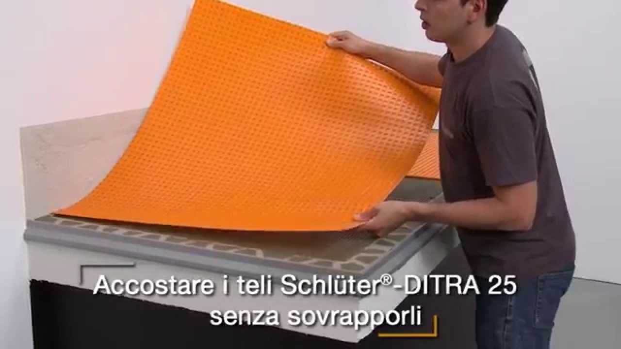 Come impermeabilizzare un balcone con Schlüter®-DITRA e Schlüter®-BARA-RKK