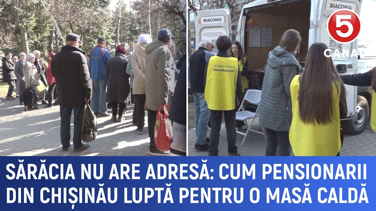 Sărăcia nu are adresă: Cum pensionarii din Chișinău luptă pentru o masă caldă