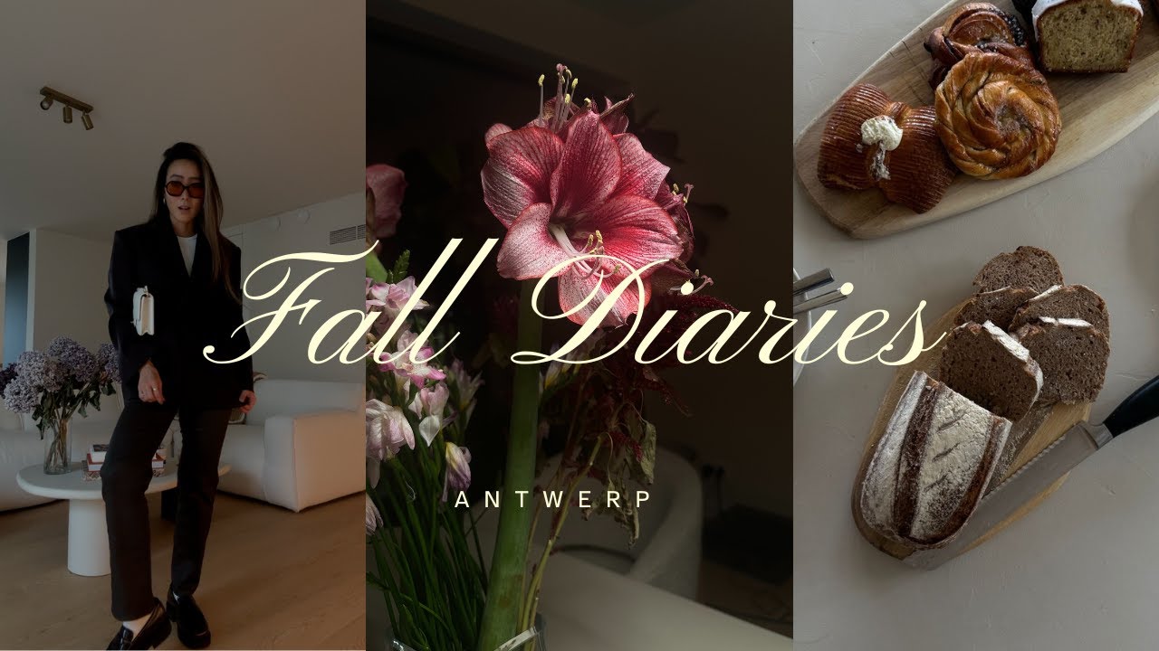 Fall Diaries 🍂  Cozy Antwerp Lifestyle / Unboxing & Chic Fall Outfits & Slow Mornings