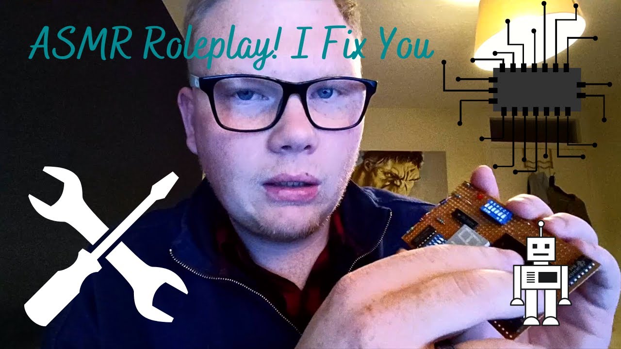 ASMR Roleplay! I Fix You ~ With Whispering, Typing and Measureing tingles