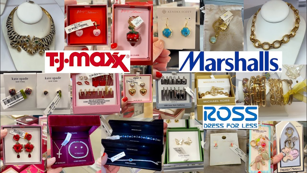 TJ MAXX & MARSHALLS #tjmaxx #marshalls #shopping #jewelry #2026