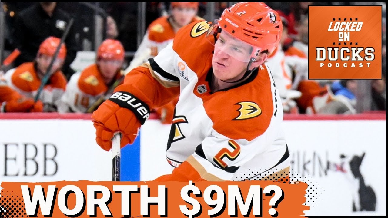 QUESTIONABLE: Are Ducks OVERPAYING Jackson LaCombe? $9 Million Contract UNDER FIRE