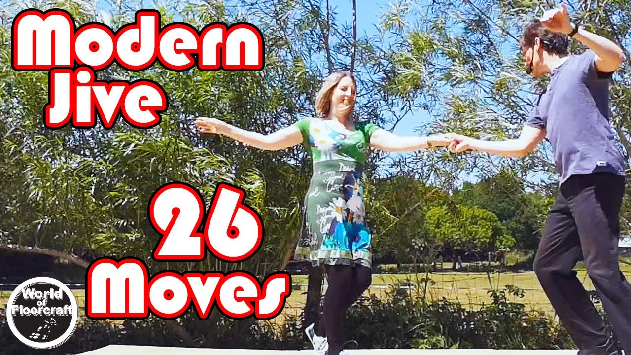 Intermediate Modern Jive - Demonstration Of 26 Moves
