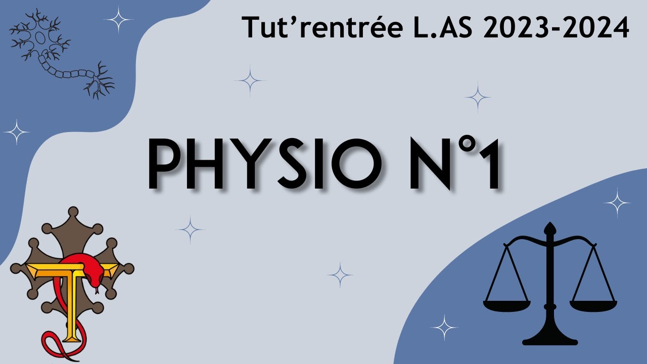 TR L.AS 2023-2024 - Cours de Physiologie