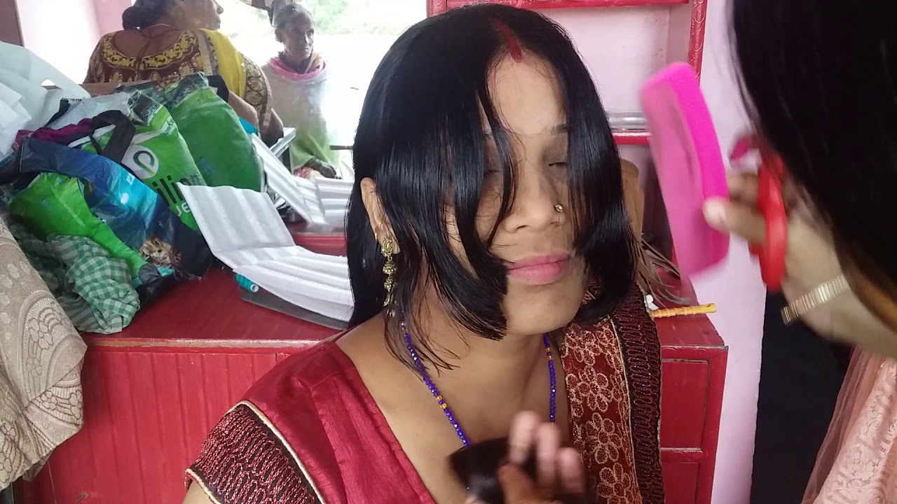 Aage ka half Layer hair cutting and piche ka gole hair cutting