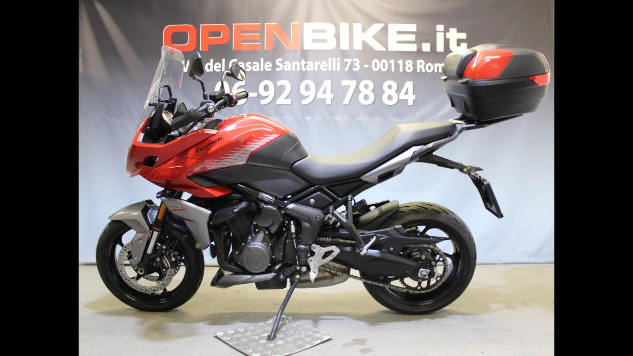 Triumph Tiger Sport 660 Euro 5 ABS Anno 04/2022 Km 8.000 - www.openbike.it