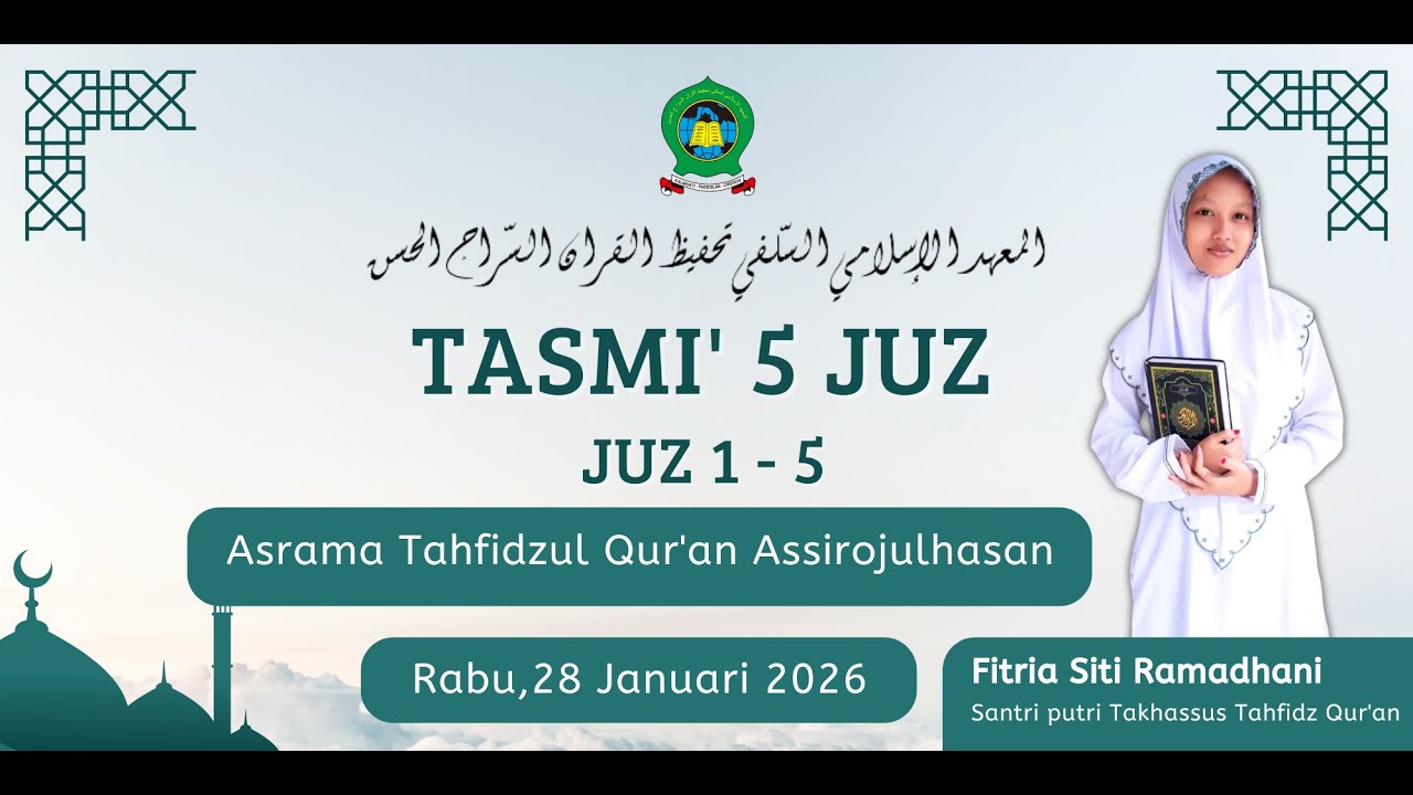 Tasmi Kenaikan 5 juz( 1 - 5 )||Fitria Siti Ramadhani