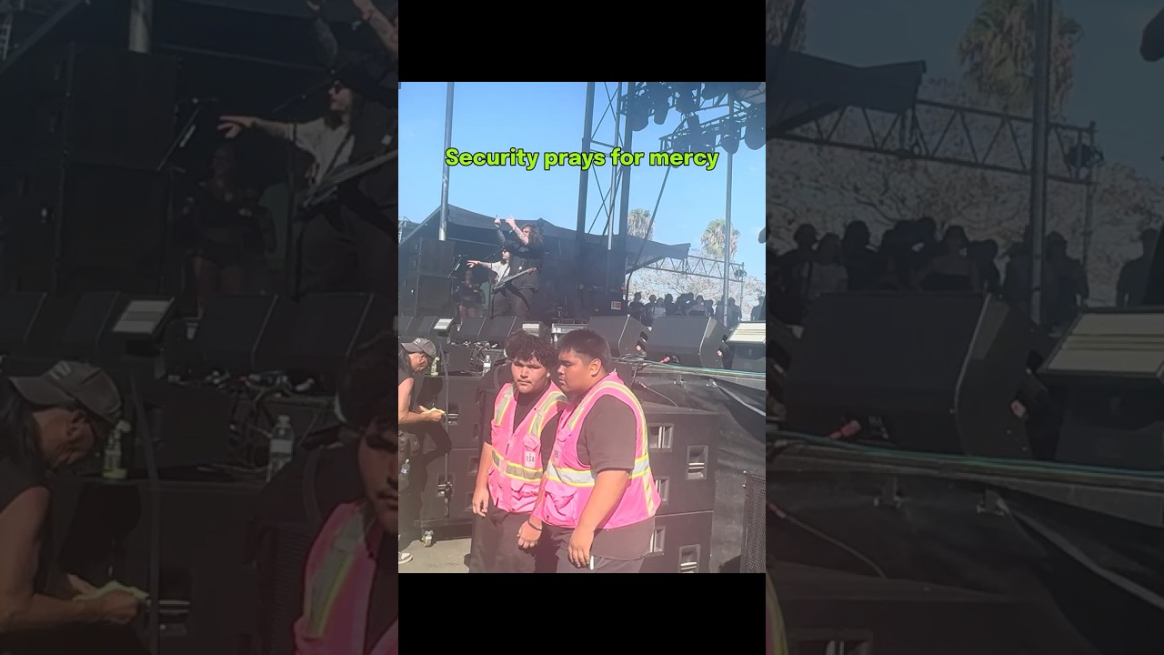 Give it up for #warpedtour #security @vanswarpedtourlb - @vanswarpedtour #livemusic  #concert