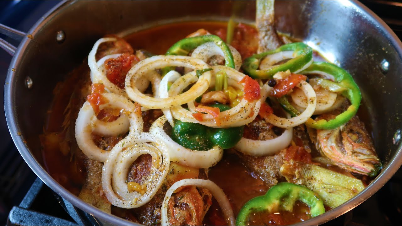 How To Make Brown Stew Whole Snapper Fish