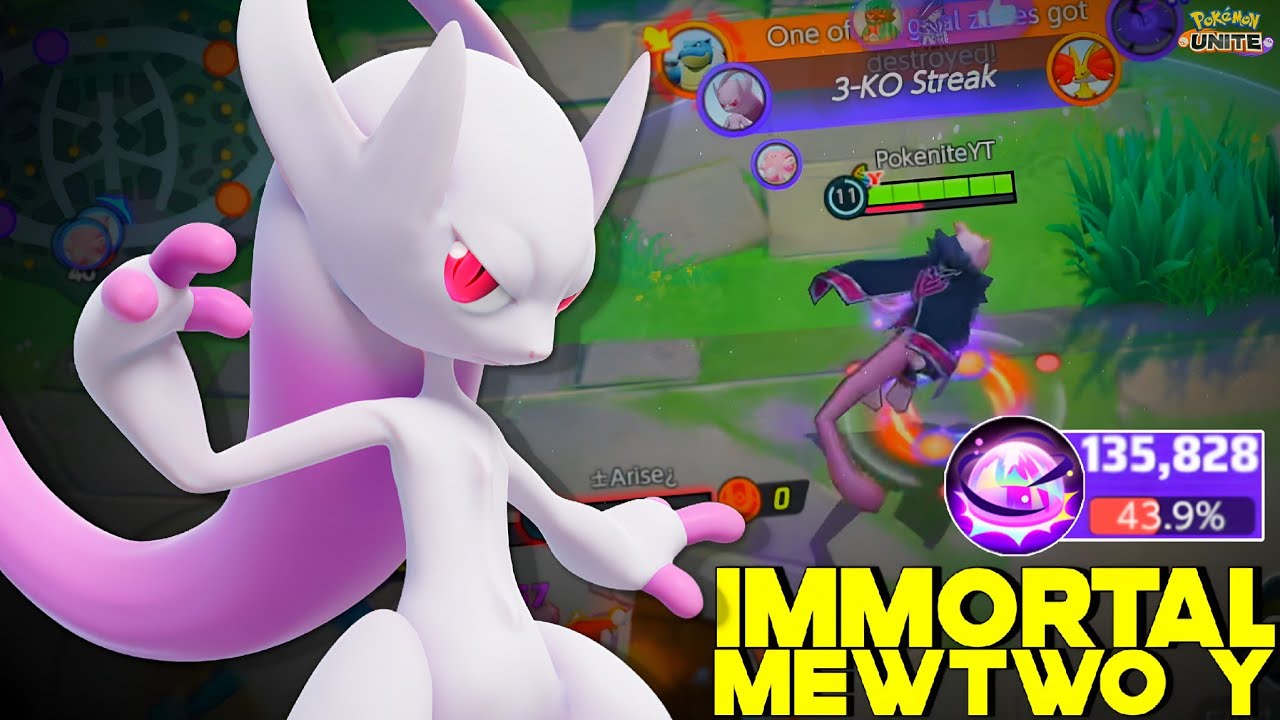 I PLAYED MEWTWO Y AFTER 2 YEARS & IT BECOMES INSANELY IMMORTAL 😲 | POKEMON UNITE