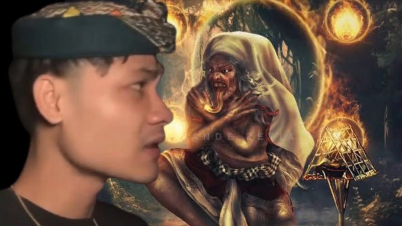 Cucun balian merekam penampakan leak bali asli