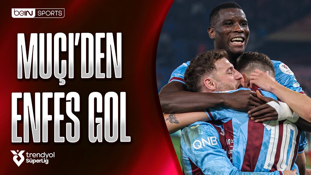 Ernest Muçi'den Harika Frikik Golü | Trabzonspor - Konyaspor | Trendyol Süper Lig