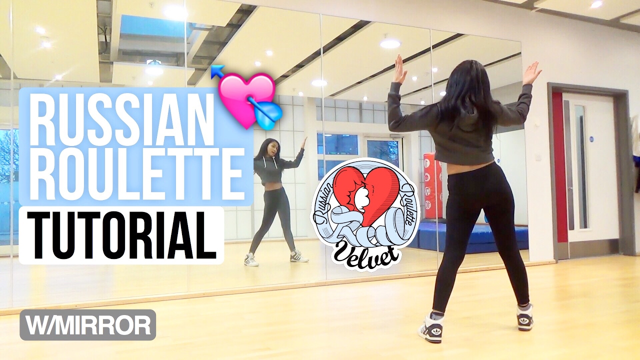 [W/MIRROR] Red Velvet (레드벨벳) - Russian Roulette (러시안 룰렛) | Dance Tutorial (Intro to Chorus)