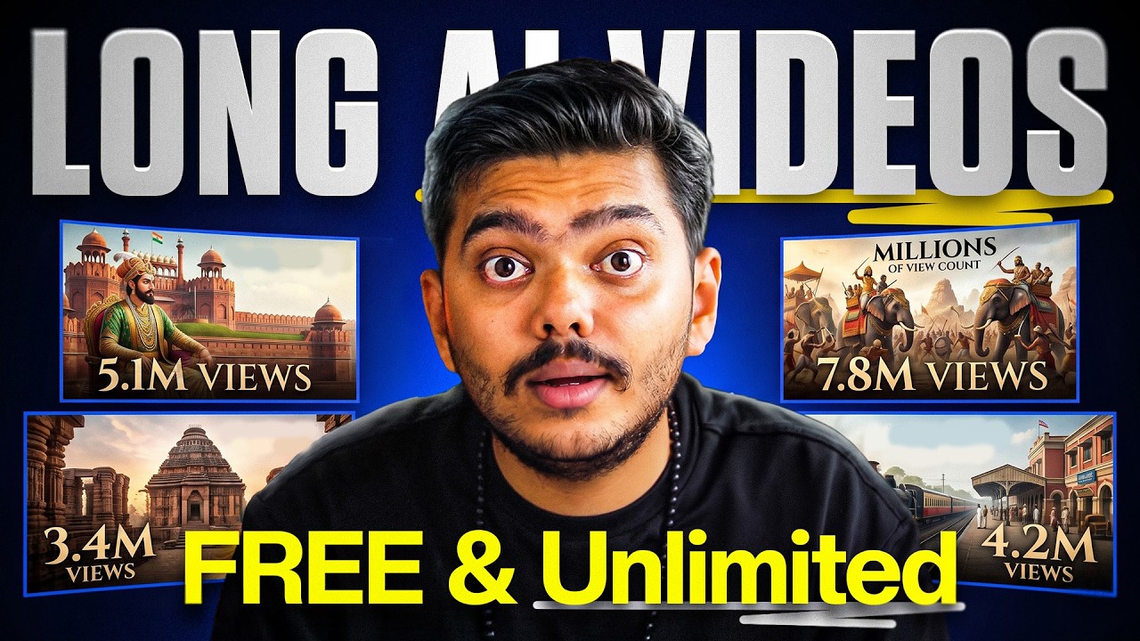 How To Create Long AI Videos FREE 🔥 3 Hours TV Serials + Drama 🔥 AI Video kaise banaye