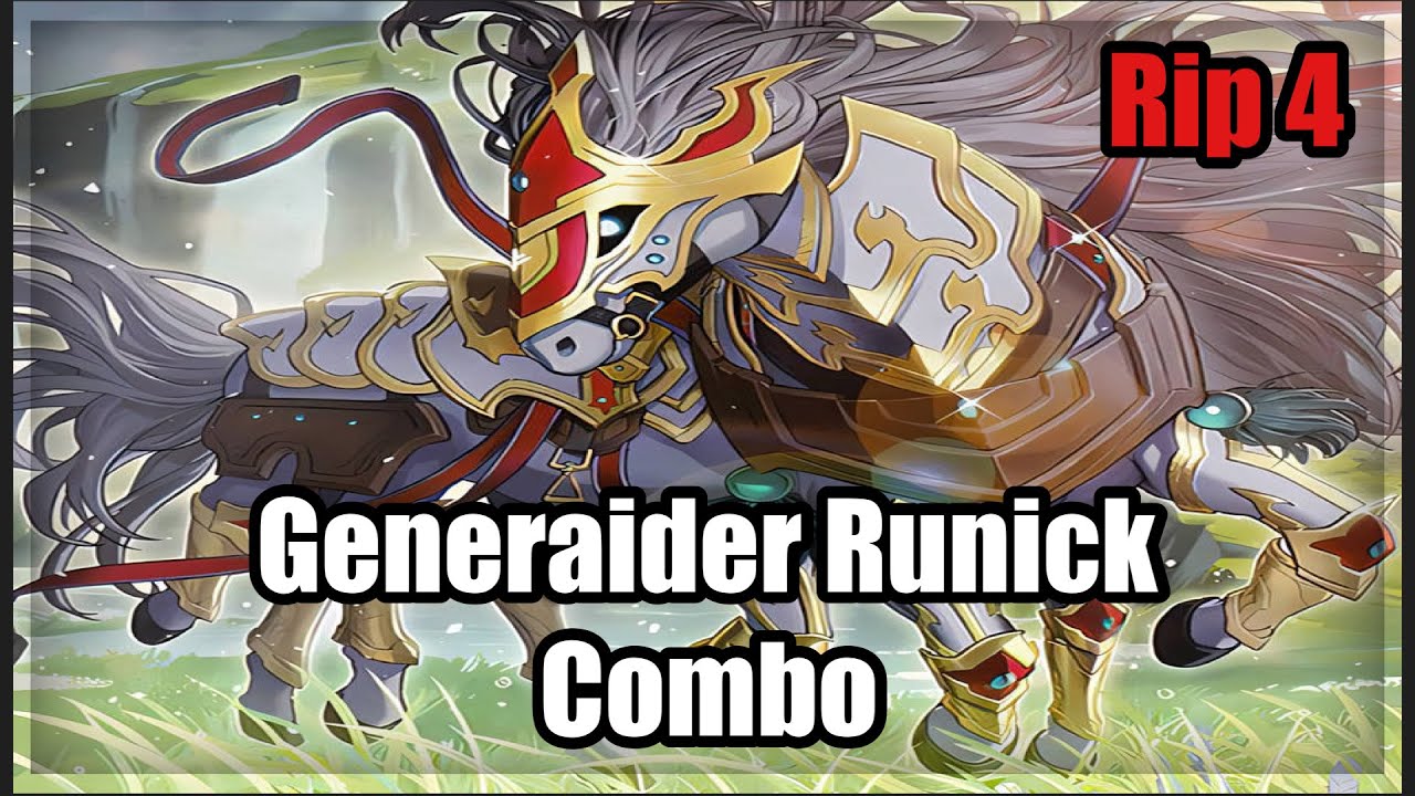 l YuGiOh l Generaider Runick Hand Rip Combo