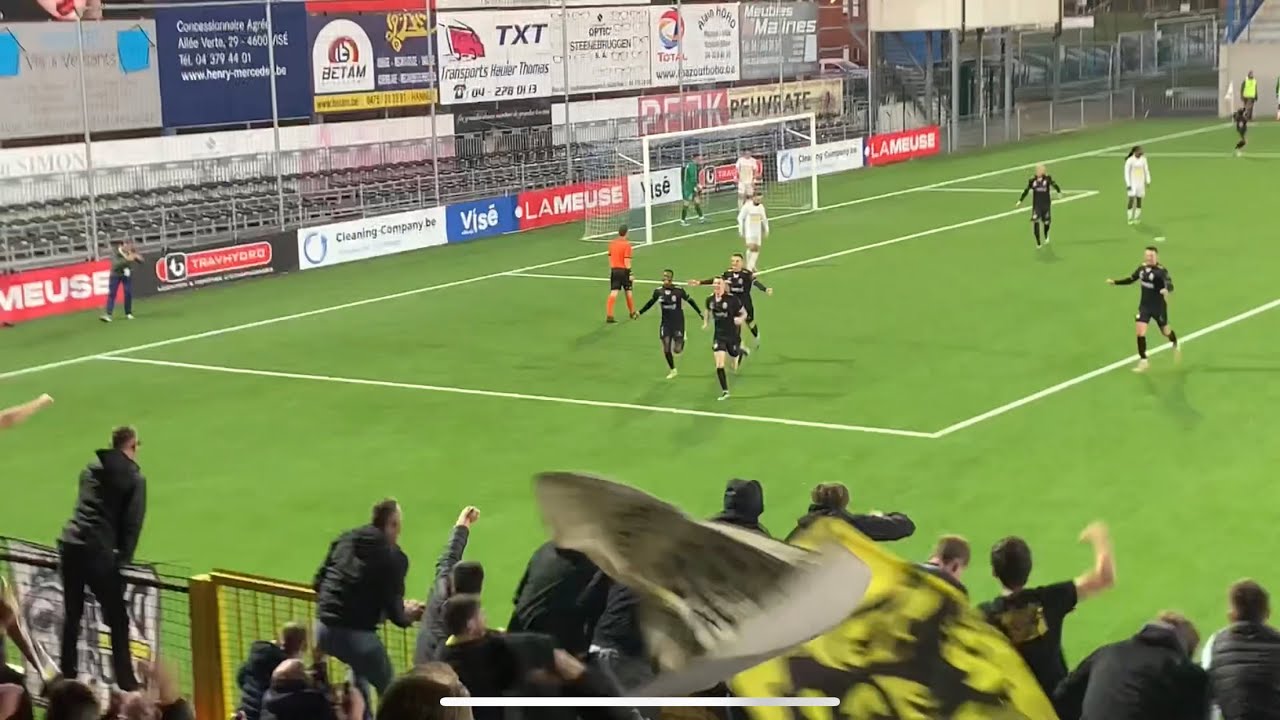 1e Nationale ⚽️; URSL Visé ⚔️ KSC Lokeren-Temse: 0 - 1 🔥💪🏻😁🥳! ⚪️⚫️🟡❤️