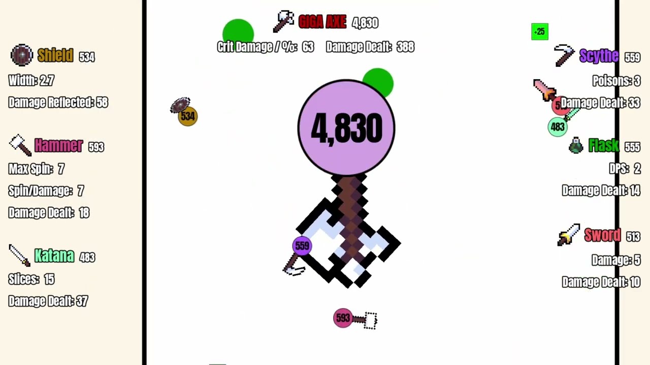 Weapon Ball Raid Boss #13 - GIGA AXE