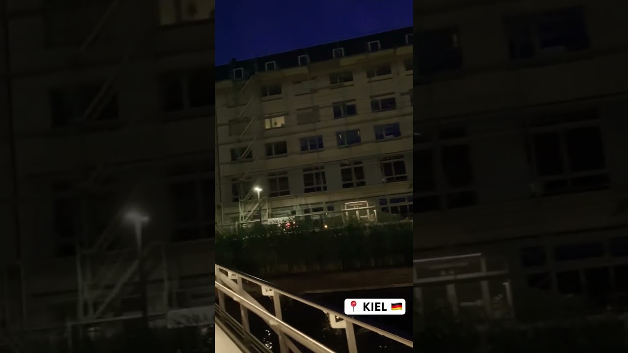 The nightlife in Kiel, Germany 🇩🇪 #travel #explore #beautiful #shorts #beautiful