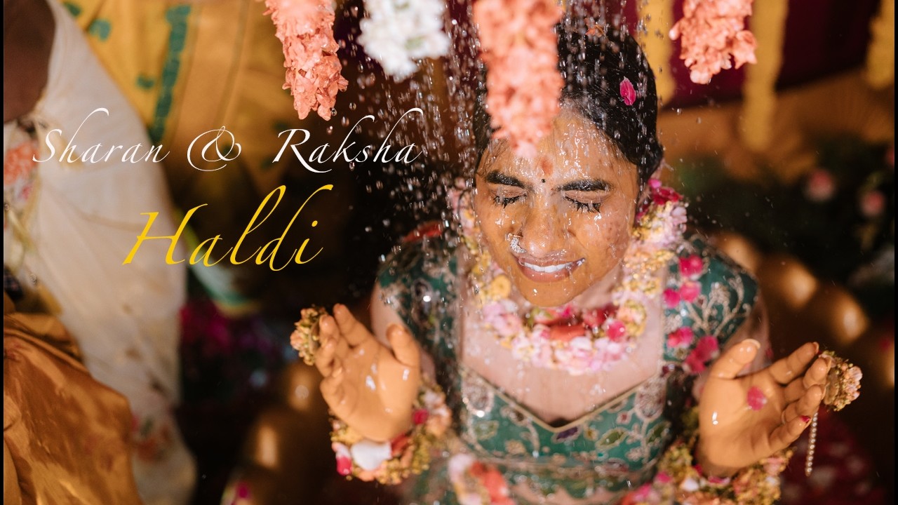 Raksha & Sharan Haldi Video in 4K