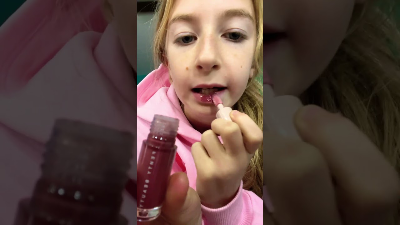 Mini Fenty beauty gloss bomb #lipgloss #makeup #beauty #preppy