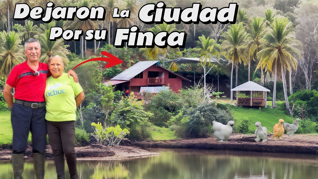 DEJARON la CIUDAD por una vida tranquila en el CAMPO 