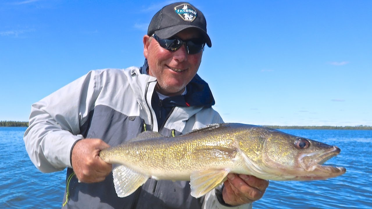Kistigan Lake Walleye Jigging