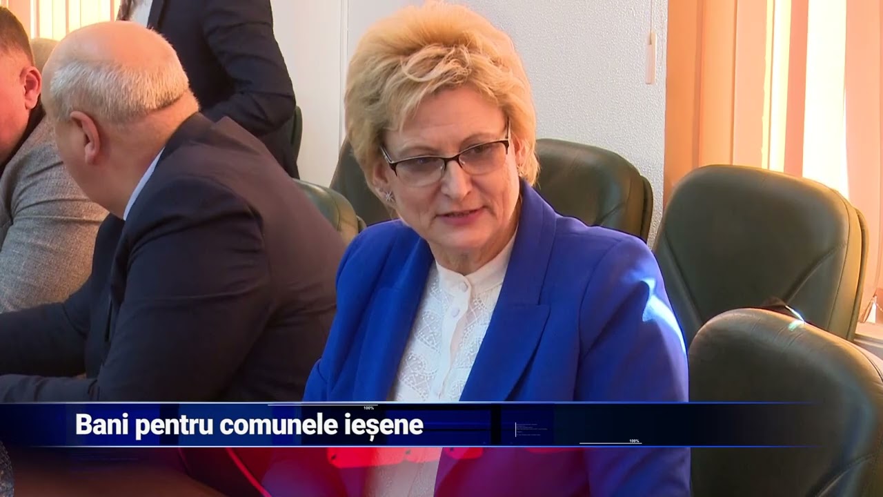 Bani pentru comunele ieșene