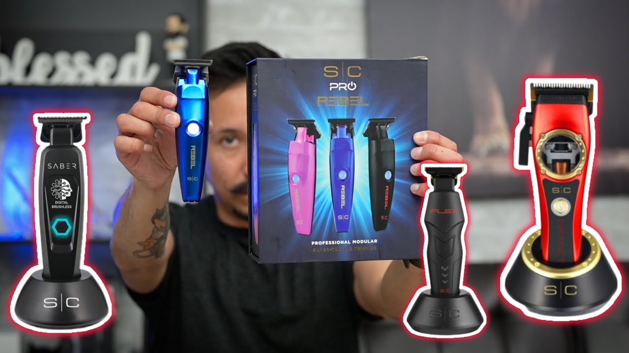 LA MEJOR PATILLERA LIVIANA REBEL 😱 COMPARACION DE LOS TRIMMERS STYLECRAFT PRO #stylecraft