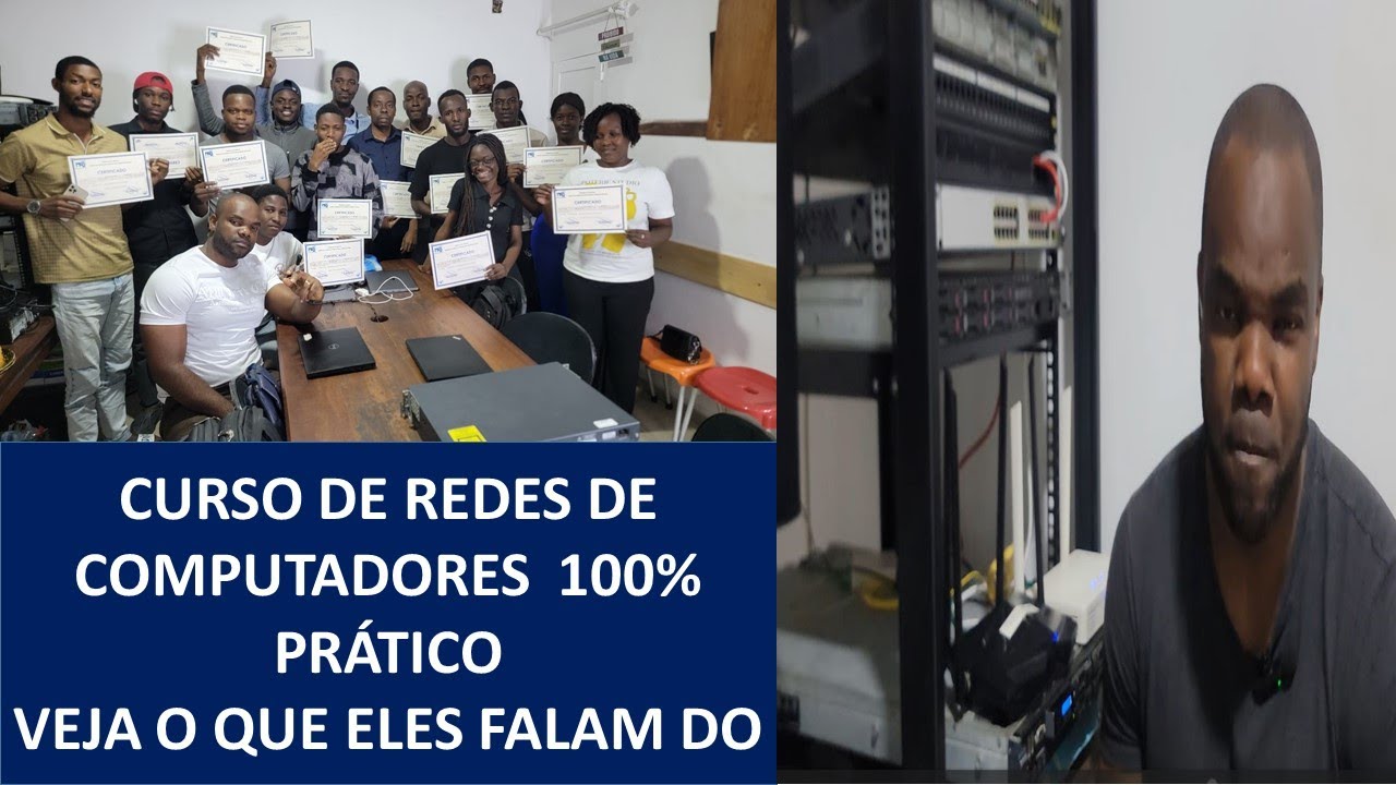 CURSO DE REDES DE COMPUTADORES 100% PRÁTICO - VEJA O NÍVEL QUE ELES ATINGIRAM COM ESSE GRANDE CURSO.
