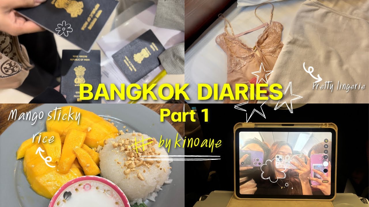 Come With Me to Bangkok 🇹🇭 | Bangkok Diaries Pt. 1 ✨