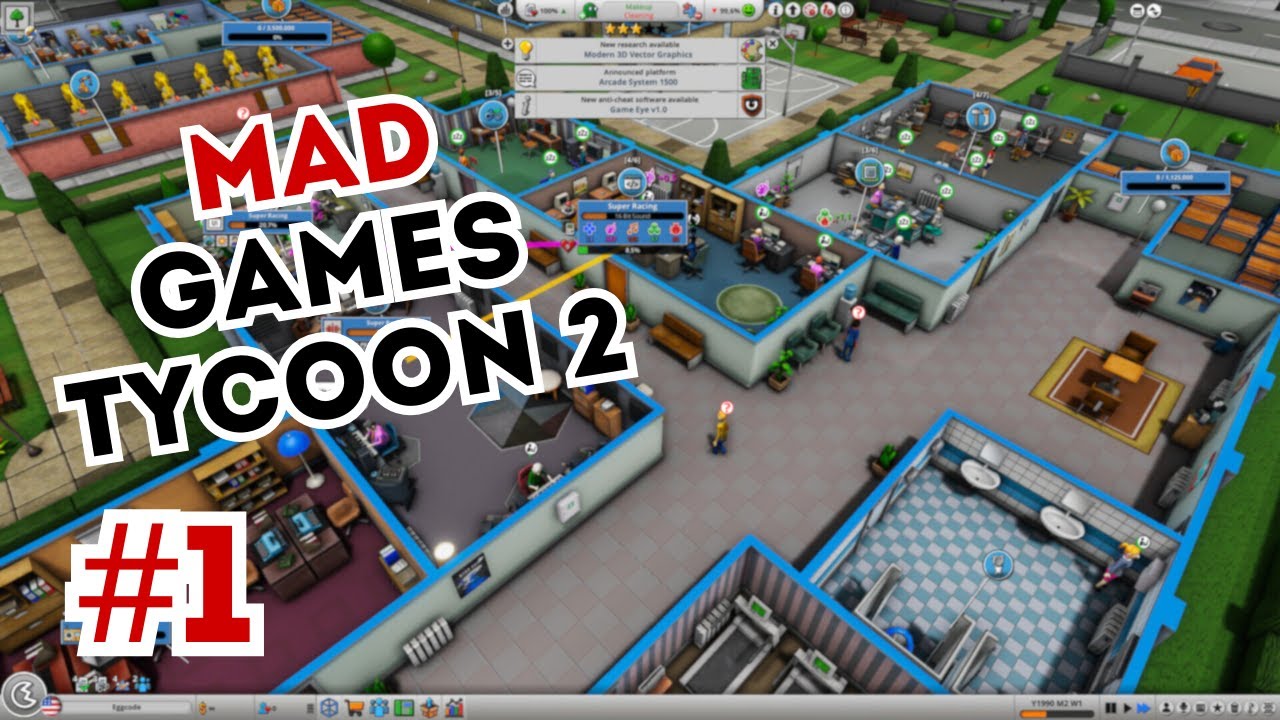 Mad Games Tycoon 2: Как Обмануть Экономику и Заработать МИЛЛИОНЫ! #1