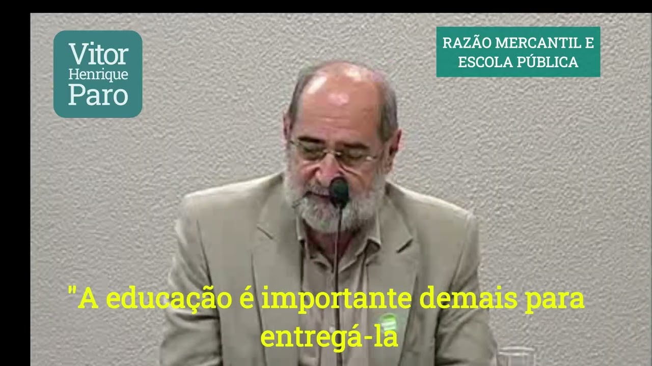 Raz&atilde;o mercantil na escola p&uacute;blica