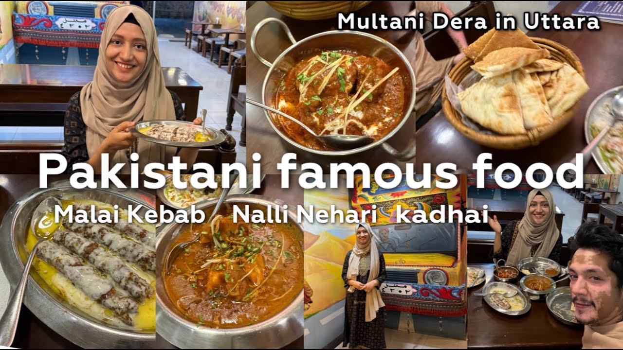 Best Pakistani Restaurant in Uttara | Butter Keema Kabab, Chicken Kadhai, Nalli Nehari, Papri Chaat