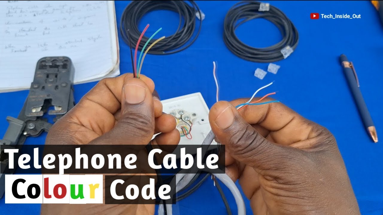 Telephone cable colour code