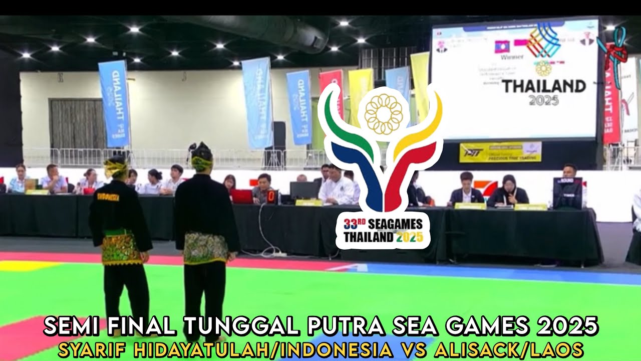 Semi Final Aneh Syarif Hidayatullah/Indonesia vs Alisack/Laos - Sea Games 2025