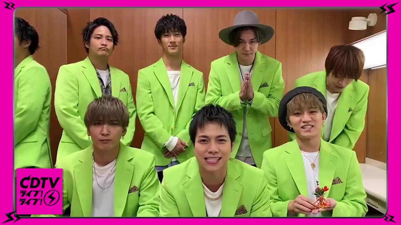 【CDTV】ジャニーズWEST★CDTVライブ！ライブ！年越しSP 出演直前♪SPコメント