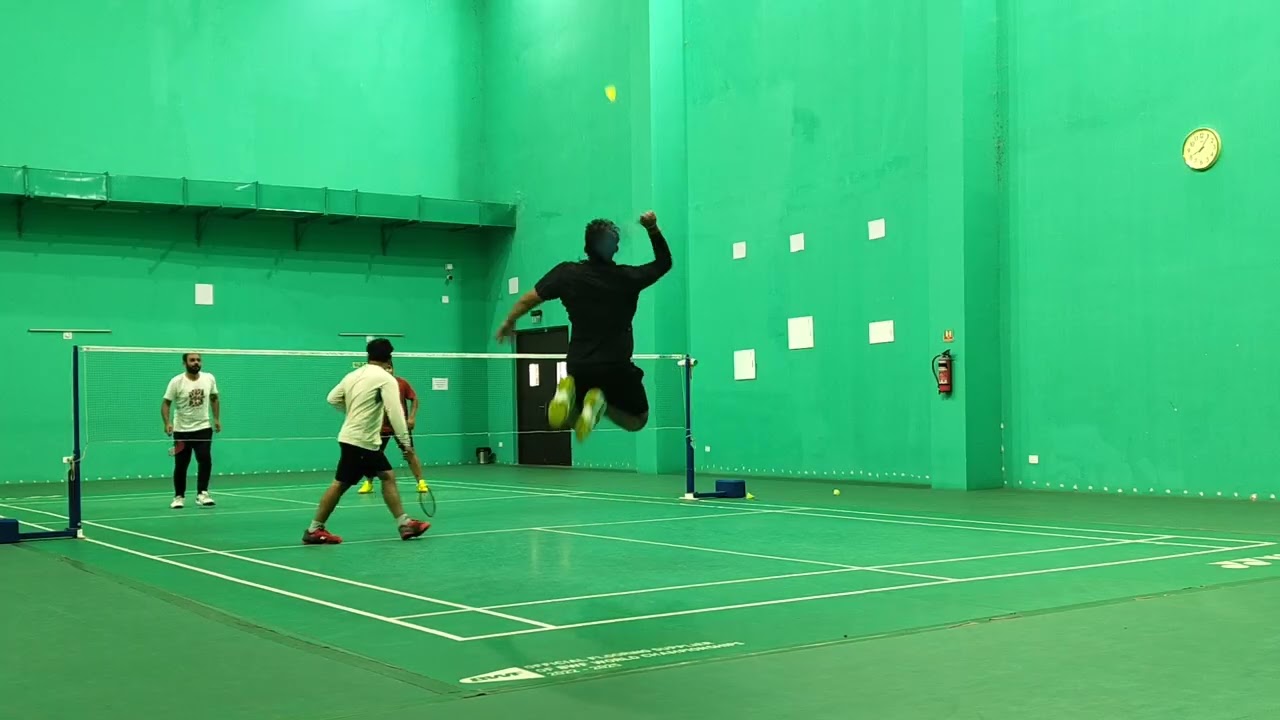 badminton practice match TARBHA INDOOR STADIUM 🔥🔥🔥