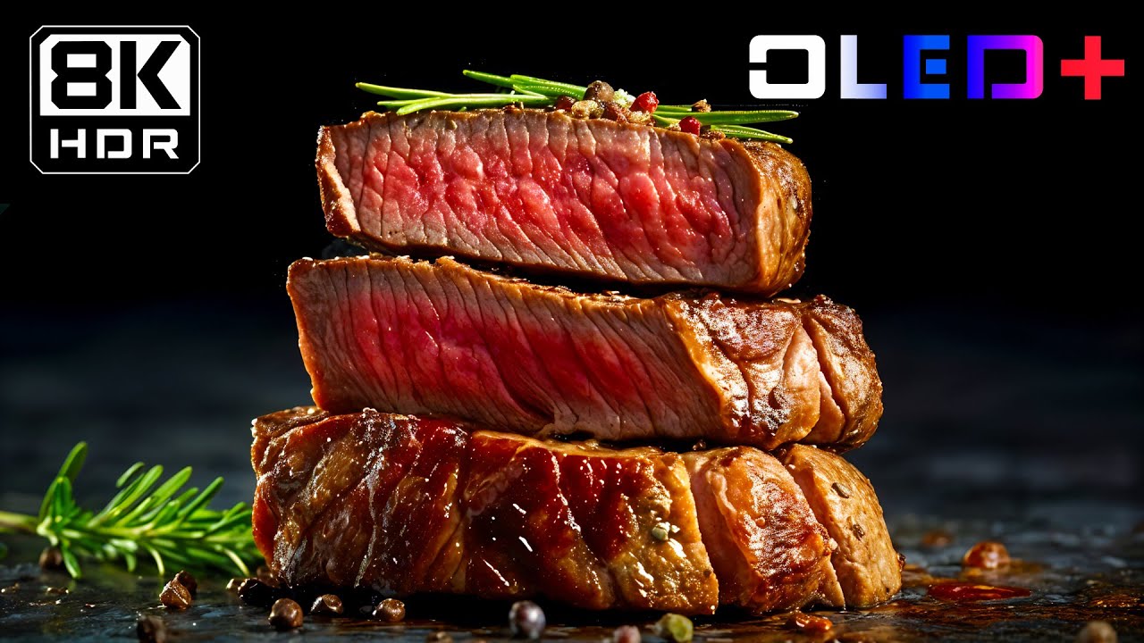 OLED DEMO - Food Nutrition in 8K HDR | Dolby Vision&trade;