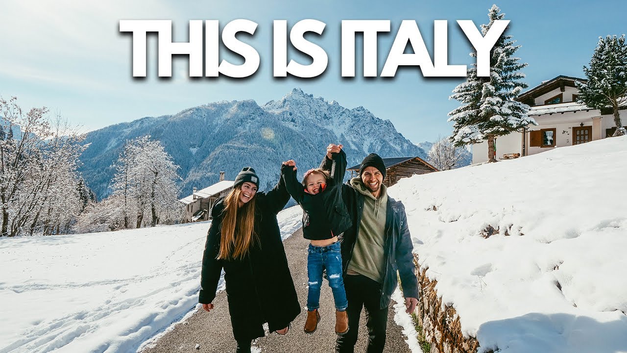 Winter Wonderland in the Dolomites (CANNOT believe this is Northern Italy!!!)